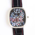 TW Factory Patek Philippe Leather Strap Golden Ellipse 9015 Movement 36*40mm Men Replica Watch